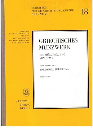 Image du vendeur pour Griechisches Mnzwerk: Die Mnzprgung von Bizye. Tafelband mis en vente par Antiquariat Jterbook, Inh. H. Schulze