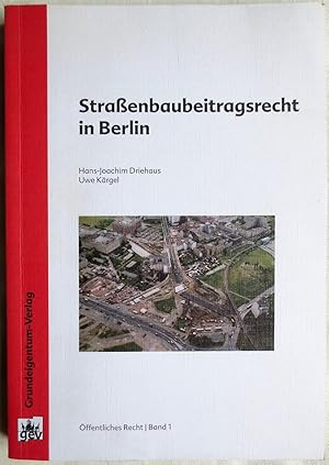 Immagine del venditore per Straenbaubeitragsrecht in Berlin venduto da VersandAntiquariat Claus Sydow