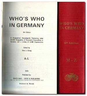 Who ' s who in Germany (1976)