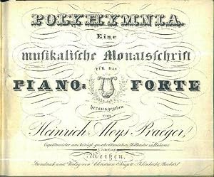 Polyhymnia (Eine musikalische Monatsschrift für das Piano Forte), V. Jahrgang Heft 1-12 (= komplett)