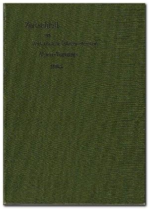 Zeitschrift des Deutschen u. Österreichischen Alpen-Vereines Jahrg. 1903 - Band XXXIV ,