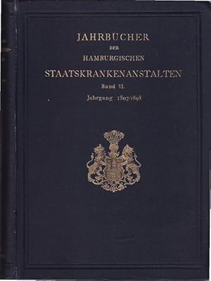 Image du vendeur pour Jahrbcher d.Hamburgischen Staatskrankenanstalten (1897) mis en vente par Libro-Colonia (Preise inkl. MwSt.)