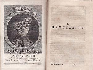 Cahiers de Lecture (Troiseme Volume) - 1787 -