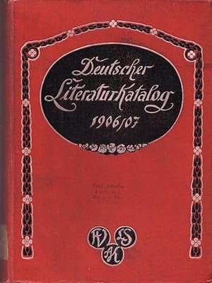 Deutscher Literaturkatalog 1906/1907