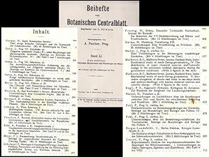 Beihefte zum Botanischen Centralblatt (Band LI.1933 Erste Abteilung Heft 1 - Heft 3) - Anatomie, ...
