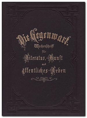 Imagen del vendedor de Die Gegenwart - (Wochenschrift fr Literatur, Kunst und ffentliches Leben) - Band 8 -( = 2. Halbjahresband 1875, Hefte 27 - 52 vom 3. Juli 1875 - 25. December 1875) a la venta por Libro-Colonia (Preise inkl. MwSt.)