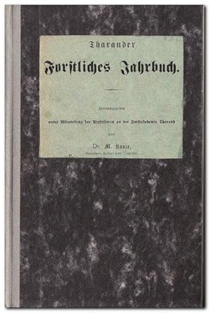 Tharander Forstliches Jahrbuch ( 57. Band 1907)