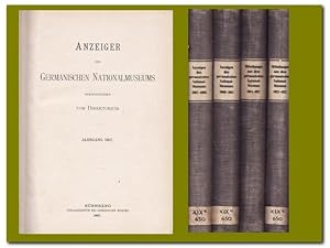 Anzeiger des germanischen Nationalmuseums/Mitteilungen des germanischen Nationalmuseums (Jahrgang...