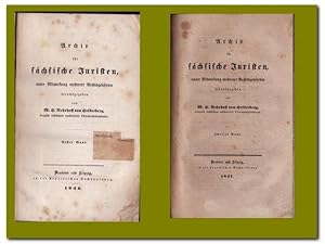 Archiv für sächsische Juristen 1846/47 (unter Mitwirkung mehrerer Rechtsgelehrten)