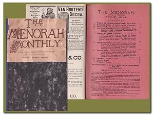 THE MENORAH - (A MONTHLY MAGAZINE FOR THE JEWISH HOME)