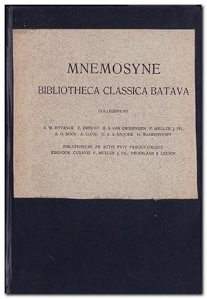 Mnemosyne - (Bibliotheca Classica Batava) - Serie Tertia. Vol. 9 bis 11 -