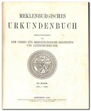 Meklenburgisches Urkundenbuch (XX.Band 1381-1385)