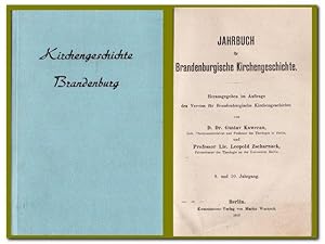 Sammelband Jahrbuch für Brandenburgische Kirchengeschichte (9./10. und 11./12. Jahrgang)