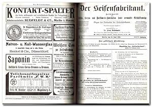 Der Seifenfabrikant - (Zeitschrift für Seifen-, Kerzen- und Parfümerie-Fabrikation sowie verwandt...