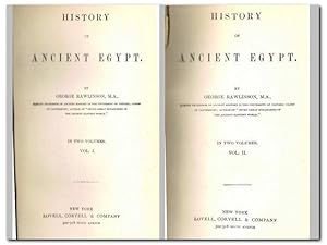 HISTORY OF ANCIENT EGYPT (2 Bände 1880)
