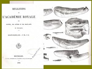 Bild des Verkufers fr BULLETINS DE L'ACADEMIE ROYALE DES SCIENCES, DES LETTRES ET DES BEAUX-ARTS DE BELGIQUE (Band XLI 1876) zum Verkauf von Libro-Colonia (Preise inkl. MwSt.)