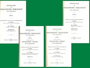 Mitteilungen der Geographischen Gesellschaft (für Thüringen) zu Jena (Bd. VIII 1890; Bd. IX 1891;...