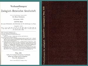 VERHANDLUNGEN DER ZOOLOGISCH-BOTANISCHEN GESELLSCHAFT IN WIEN. (Band LXXVIII 1928)