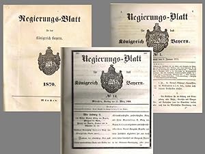 Regierungsblatt für das Königreich Bayern 1870