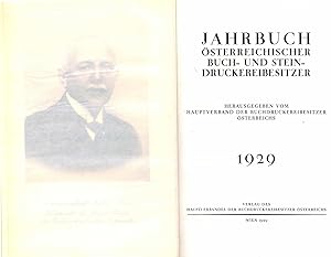 Jahrbuch österreichischer Buch- und Stein-Druckerei-Besitzer 1929