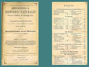 Bibliotheca historico-naturalis Physico-Chemica et Mathematica oder systematisch geordnete Uebers...