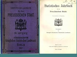 Statistisches Jahrbuch für den Preussischen Staat (14. Jahrgang 1917)