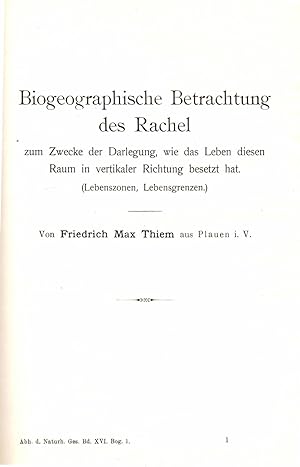Abhandlungen der Naturhistorischen Gesellschaft zu Nürnberg (Sammelband 1898 - 1906)
