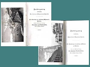 Imagen del vendedor de Magazin fr die neueste Geschichte der evangelischen Missions- und Bibelgesellschaften (Sammelband 1842 - 1844) a la venta por Libro-Colonia (Preise inkl. MwSt.)