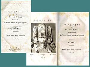 Seller image for Magazin fr die neueste Geschichte der evangelischen Missions- und Bibelgesellschaften (Jahrgang 1819 3. und 4. Quartalsheft) for sale by Libro-Colonia (Preise inkl. MwSt.)