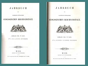 Jahrbuch der Kaiserlich-königlichen Geologischen Reichsanstalt (XV. Band 1865, Heft III + IV)