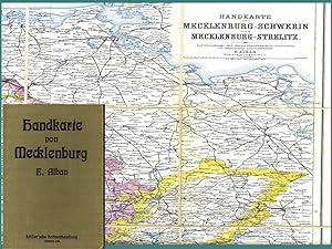 Handkarte der Grossherzogthümer Mecklenburg-Schwerin und Mecklenburg-Strelitz