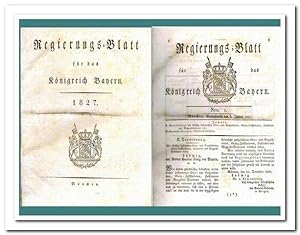 Regierungsblatt für das Königreich Bayern 1827