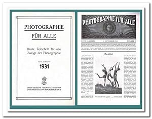 Photographie Für Alle (Illustrierte Zeitschrift für alle Zweige der Photographie (XXVII. Jahrgang...
