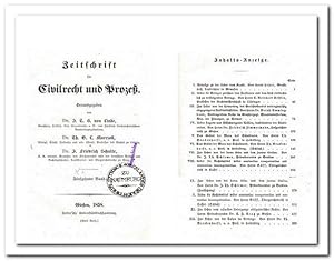Zeitschrift für Civilrecht und Prozeß ( 15. Band 1858)