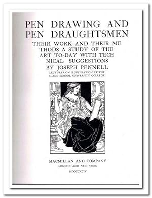 Pen drawing and pen draughtsmen (Their work and their methods a study of the art today with techn...