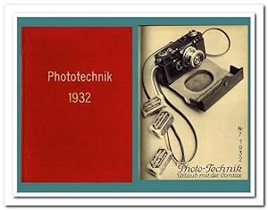 Photo-Technik (Fachzeitschrift für alle Zweige der Photographie) - vollständiger XII. Jahrgang 19...