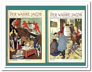 Der wahre Jacob (Illustrirtes humoristisch-satirisches Monatsblatt) - Jahrgang 1906 -