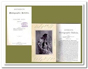 Anthony"s Photographic Bulletin (Volume XXVI 1895) - Original !!! -