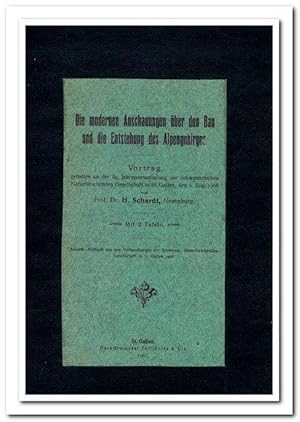 Sammelband mit 6 Abhandlungen zur Geologie aus den Jahren 1883-1942