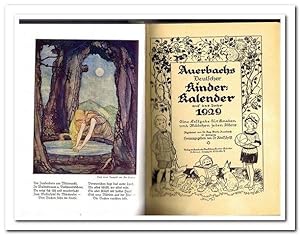 Sammelband Auerbachs Deutscher Kinder Kalender (Jahrgang 1898, Jahrgang 1920, Jahrgang 1929 und J...