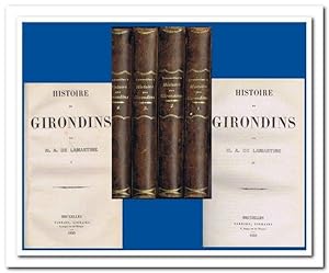Seller image for Histoire Des Girondins (1849) for sale by Libro-Colonia (Preise inkl. MwSt.)