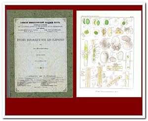 Sammelband mit 9 Abhandlungen der "Academie Imperial des Science de St.Petersburg" bzw. "Separata...