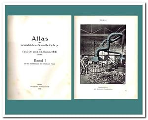 Atlas der gewerblichen Gesundheitspflege (Band 1 von 3 Bänden) - 1926 -