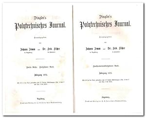 Dingler's Polytechnisches Journal (215. Band, Jahrgang 1875)