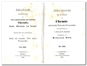 Jahresbericht über die Fortschritte der reinen, pharmaceutischen und technischen Chemie, Physik, ...