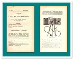 Journal de l'Industrie Photographique (Organe de la Chambre Syndicale de la Photographie) -Band 1...