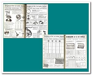 Haupt-Katalog (Werkzeuge für Uhrenfabrikation, Uhrreparaturwerkstätten, Feinmechanik, Optik, Gold...