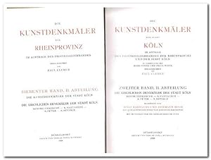 Die Kunstdenkmäler der Stadt Köln. Bd. 2, II. Abteilung (Minoritenkirche - S. Pantaleon - S. Pete...