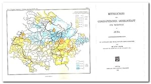 Mitteilungen der Geographischen Gesellschaft für Thüringen zu Jena (Sammelband mit den Jahrgängen...