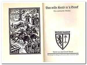 Vun wilde Keerls in 'n Brook - Neue plattdeutsche Märchen (1926)